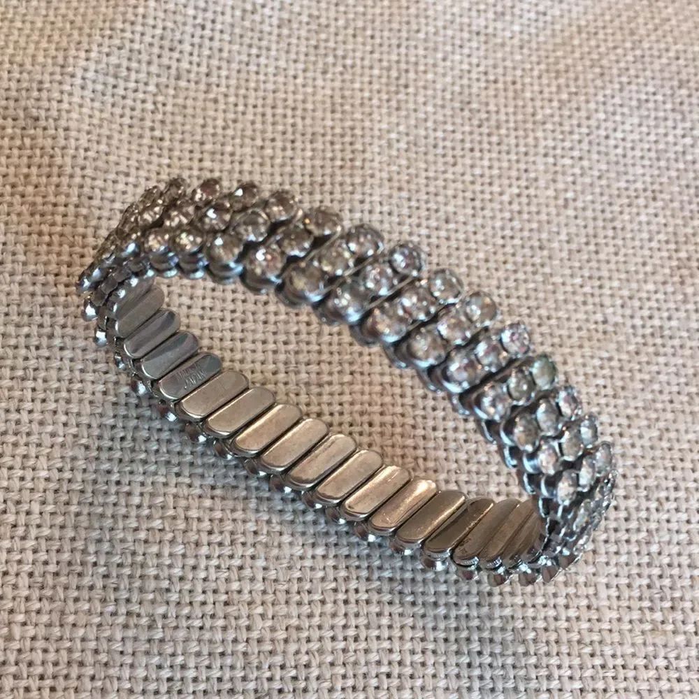 Vintage Rhinestone Expansion Bracelet